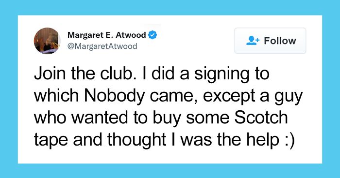 25 Famous Authors Share Their Worst Moments After This New Author Opened Up About How Only 2 People Showed Up To Her Book Signing