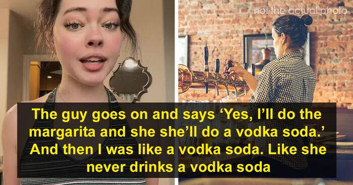 People Are Cracking Up At This Story Of A Bartender Who Accidentally Exposed A Cheating Customer Because Of Her Poor Eyesight