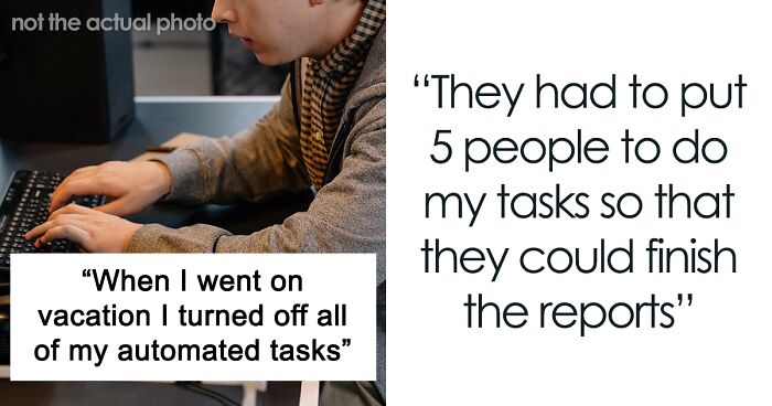 Boss Tries Banning Employee From Taking Time Off Whenever They Want Because Their Tasks Are Too Difficult For Others, Employee Simply Quits