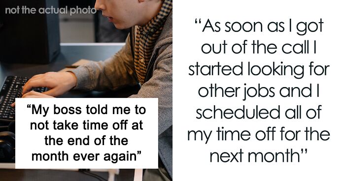 Employee Turns Off Their Automated Tasks To Prove They Do A Lot, Boss Doesn't Let Them Take Time Off When They Want Instead, So They Just Quit