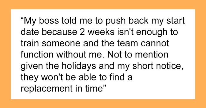 Boss Threatens And Guilt Trips This Employee After They Put In Their 2 Weeks' Notice, They Don't Know What To Do