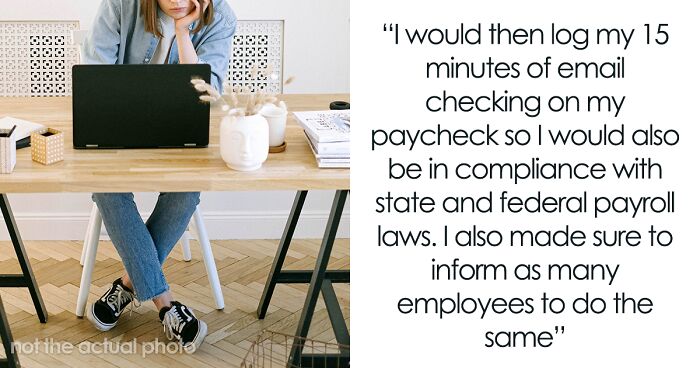 Corporate Policy Demands Employees Check Work Emails Daily, Witty Part-Timer Complies Maliciously, Charges Company For Each Check