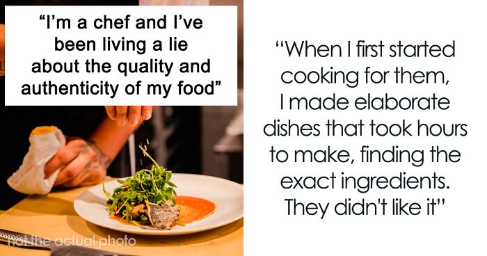 Personal Chef Of A Wealthy Family Confesses They've Been Lying About The Authenticity Of Their Meals And Using Expensive Ingredients