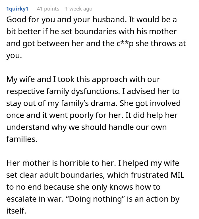 MIL With “She Took My Son Away” Issues Gets A Taste Of Her Own Medicine After Not Inviting Her Son And DIL On Vacation