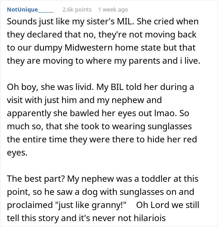 MIL With “She Took My Son Away” Issues Gets A Taste Of Her Own Medicine After Not Inviting Her Son And DIL On Vacation