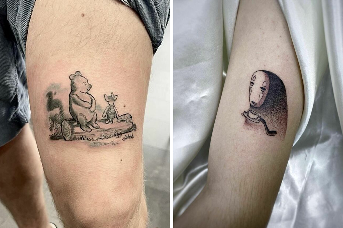 Top 96 about small cartoon tattoos unmissable  indaotaonec