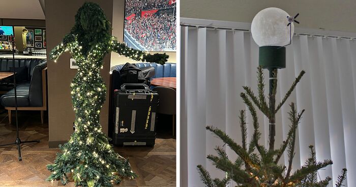 88 Times People Put A Twist On Their Christmas Trees (New Pics)