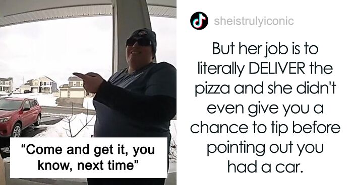 Domino's Delivery Driver Asks For A Tip From A Customer But She Refuses, Tells Her To Pick Up Her Own Pizza Next Time