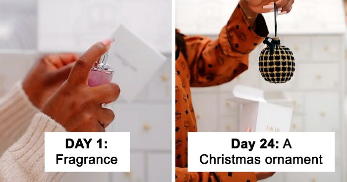 Woman Is Shocked To Find Samples And A Candle Lid In A $3,500 Dior Advent Calendar