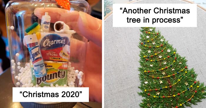 105 People Whose DIY Christmas Decorations Seriously Impressed The Internet