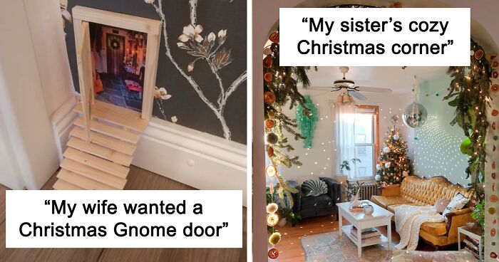 50 People Whose DIY Christmas Decorations Seriously Impressed The Internet