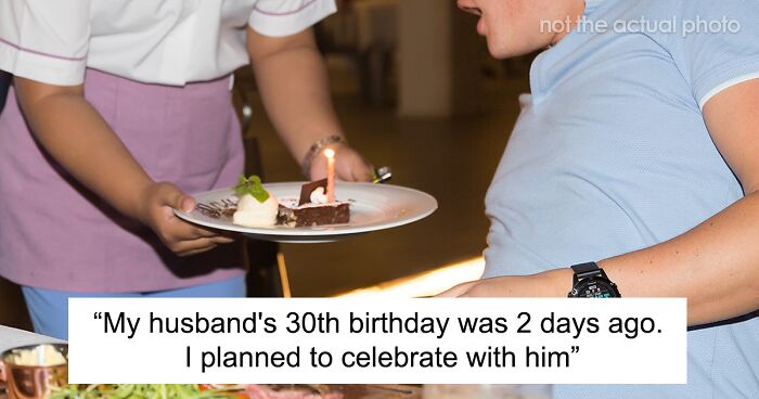 Man Gets Upset With His Wife Who Ate His Whole Birthday Cake Because He Left Her Alone To Celebrate His 30th Birthday With His Parents