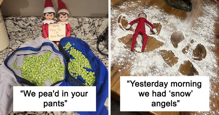 90 Funny, Creative, And Cool 'Elf On The Shelf' Ideas Shared In This Facebook Group