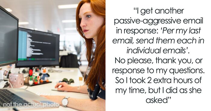 Employee Gets Rude Message Asking To Send Everything In Separate Emails, Maliciously Complies By Sending Them More Than 60 Emails Per Day