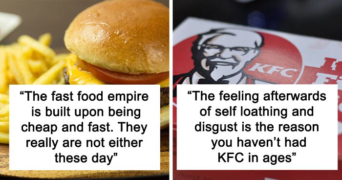 This Online Thread Is Dedicated To Grossly Overrated Fast Food Chains And Here Are 29 Of The Worst Ones