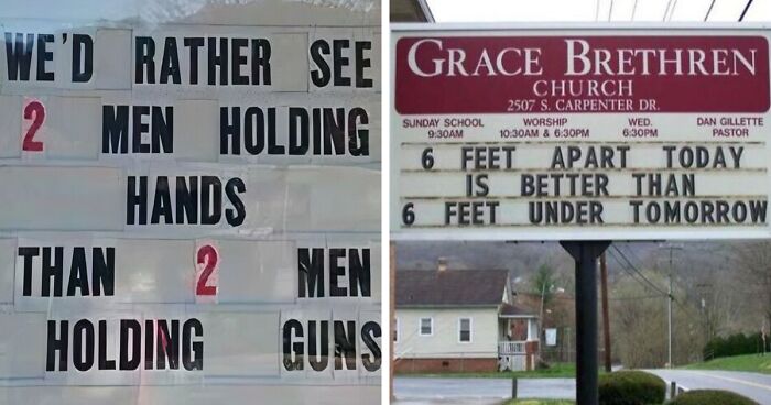 Churches Are Getting Creative With Their Signs And Here Are 155 Of The Funniest Ones