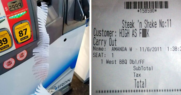 64 Times People Were Surprised To See Their Receipts Contained An Extra Message