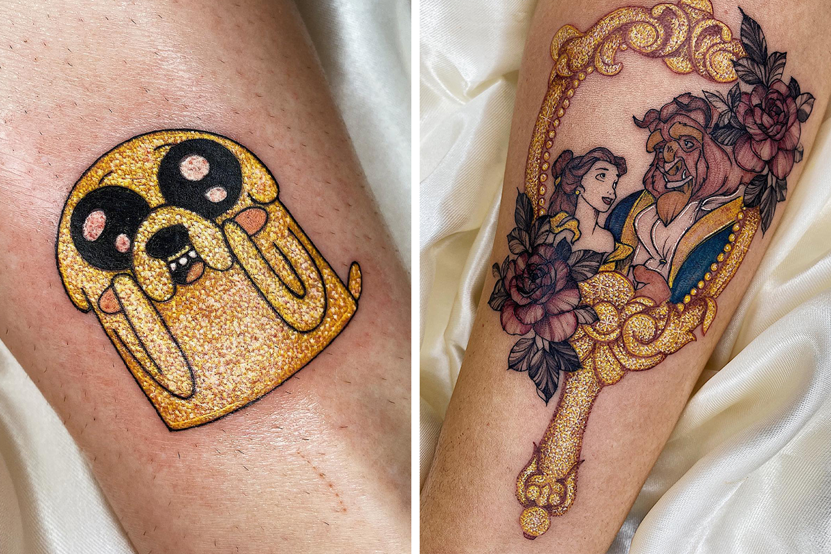 10 Genius Tattoos That Reveal All Their Glory Only After You Extend Your  Legs Or Arms | Bored Panda