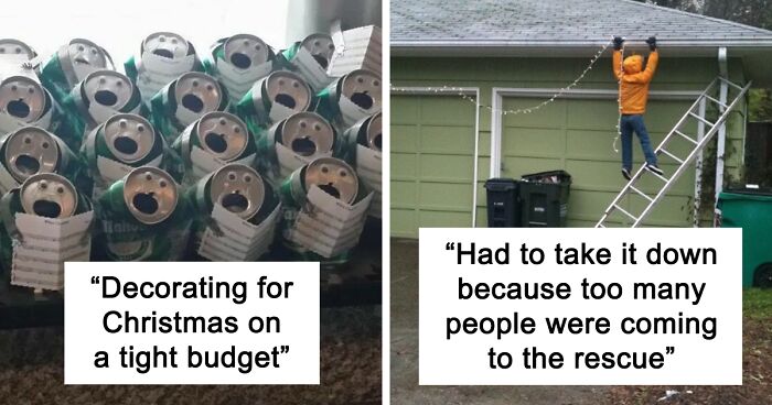 113 Times People Greeted Christmas With A Sense Of Humor (New Pics)