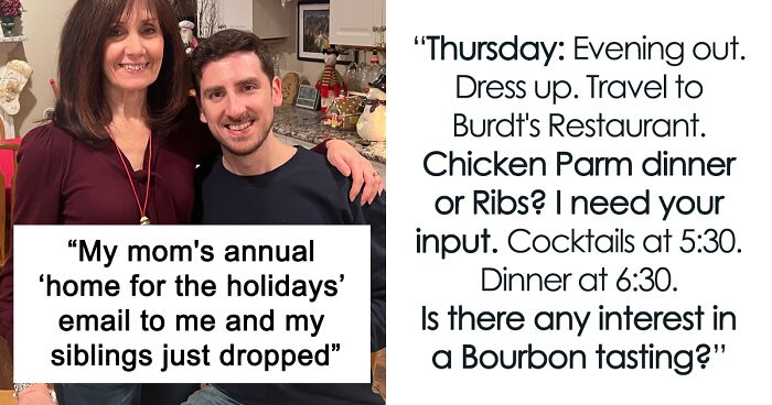 Guy Shares His Mother’s Detailed Email Summarizing Their “Home For The Holidays” Plan, Goes Viral With 143K Likes