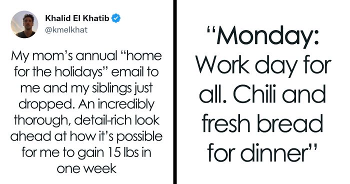 People On Twitter Now Want To Be Adopted By This Family After The Mom’s 7-Day Holiday Plan Goes Viral