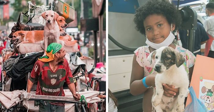 The Most Sincere Love Comes From Animals, And Here Are 60 Heartwarming Pictures Of Homeless People With Their Pets In Brazil (New Pics)