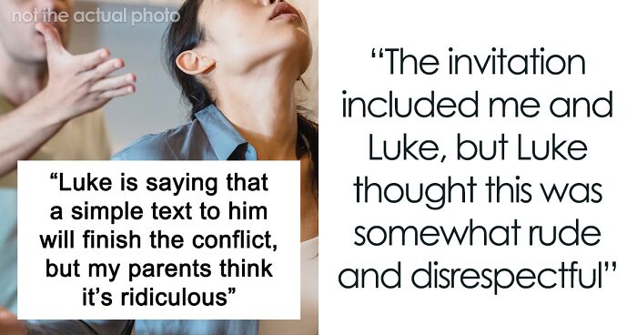 “Am I A Jerk For Telling My Parents I Won’t Attend Their Christmas Celebration Until They Send My Husband A Separate Invitation?”