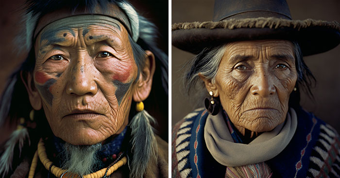 27 People That Have Never Existed, Captured With AI By Dimitar Karanikolov In His Photography Series Imaginary Shamans