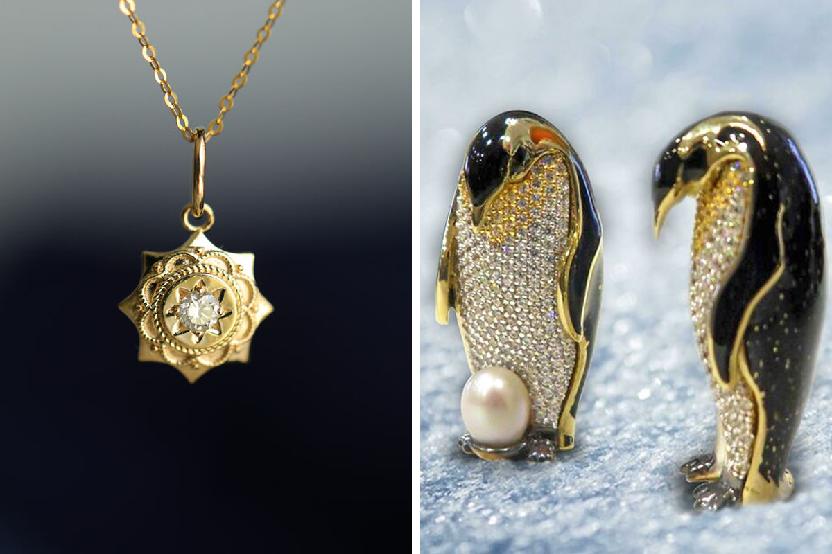 Unique Jewelry, Rainbow Angel Pendant Necklace, Reiki From Dark to Light