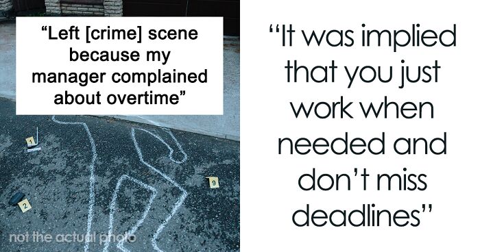 Journalist Leaves A Crime Scene, Refusing To Wait For Updates Because Their Boss Said They Won't Pay Overtime