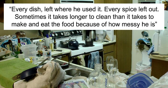 Husband Thinks His Wife’s Being Unreasonable When She Blames Him For The Mess In The Kitchen, She Then Shows Him The Proof