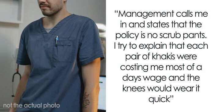 Male Nurse Forced To Follow Discriminatory Dress Code Policies, Finds A Way To Beat The System