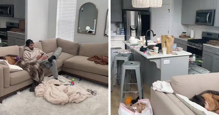 Mom Shares What A Mess Her House Becomes And Shows What It Looks Like After A Deep Clean