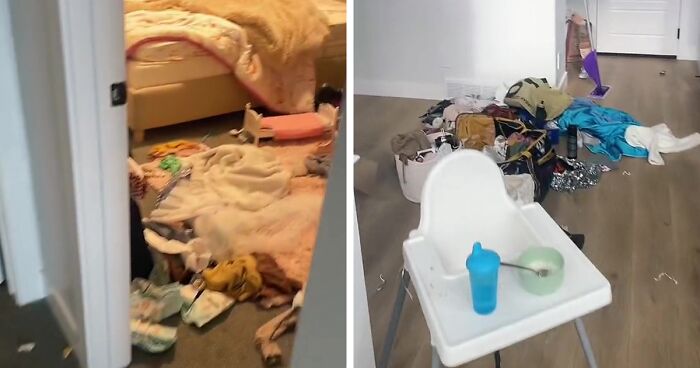 Mom Shares What A Mess Her House Becomes And Shows What It Looks Like After A Deep Clean