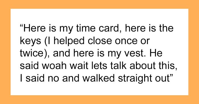 Employee Quits And Goes To Interview At The Same Place Because New Hires Get Paid More