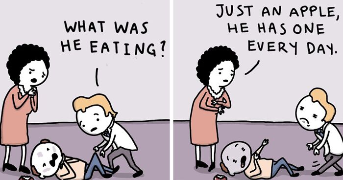 These 58 Comics Called 'Goat To Self' Are Ridiculously Absurd And Unexpected (New Pics)