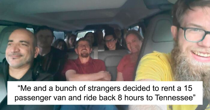 13 Random Strangers Rented A Van Together To Go On A Road Trip After Their Flight Got Canceled And Here's How It Went