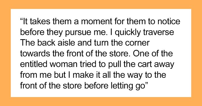 Karen Blocks The Way For Walmart Employee And This Man Decides To Take Her Cart And Put Her Groceries Back On The Shelves