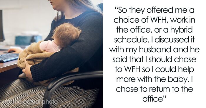 Family Drama Arises When New Mom Chooses Work From Office Option And Leaves Her Unemployed Husband To Take Care Of Their Baby