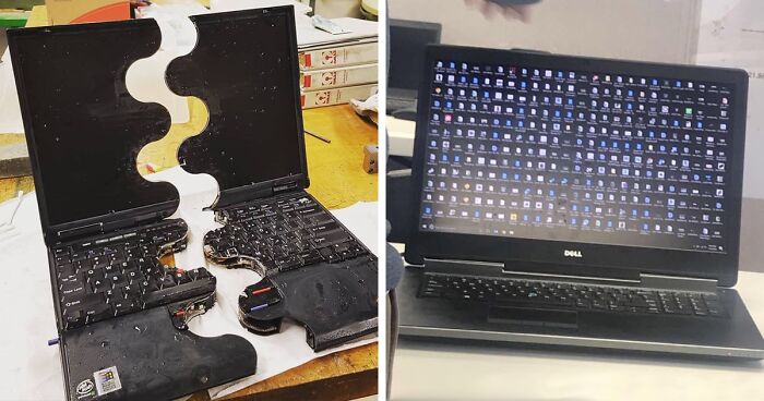 Tech Support Specialists Share 105 More Pics Of The Worst Stuff They've Seen On The Job