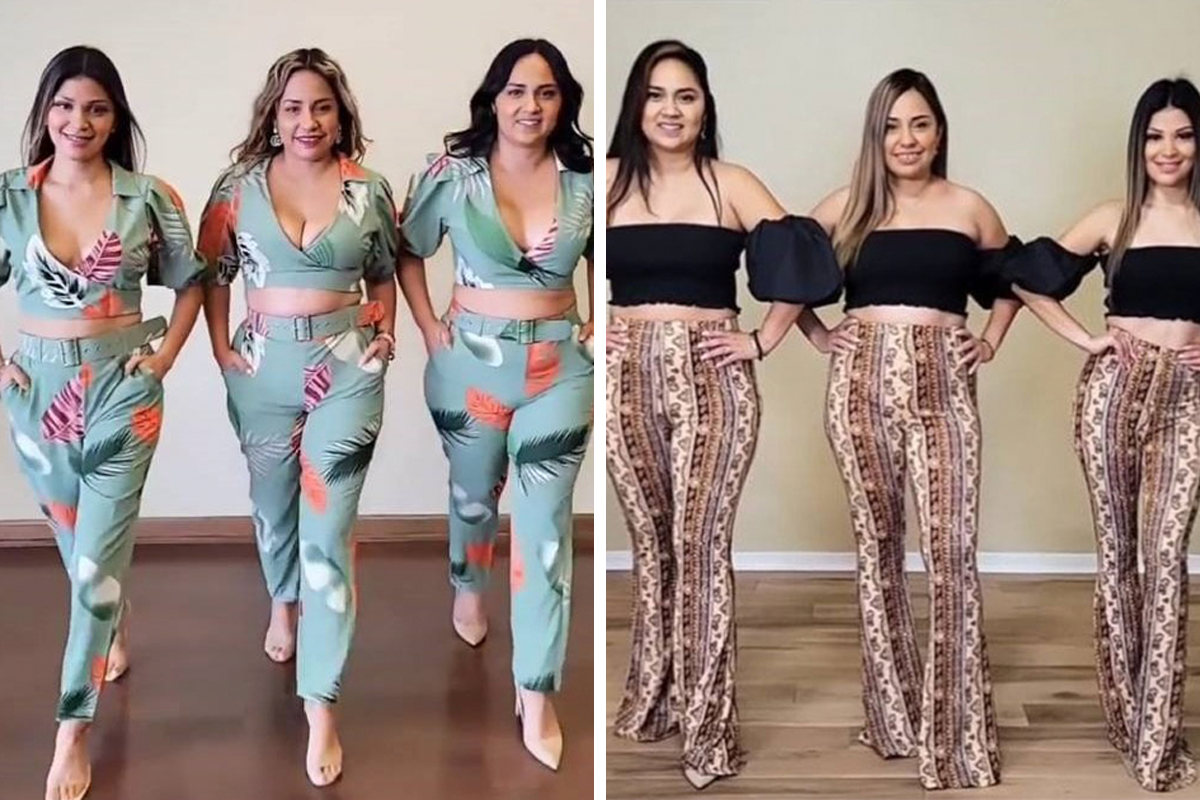S, M And L: Three Women Try On The Same Outfit To Show How It