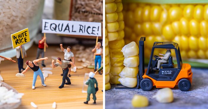 I Turn Everyday Objects Into Imaginary Tiny Worlds (34 New Pics)