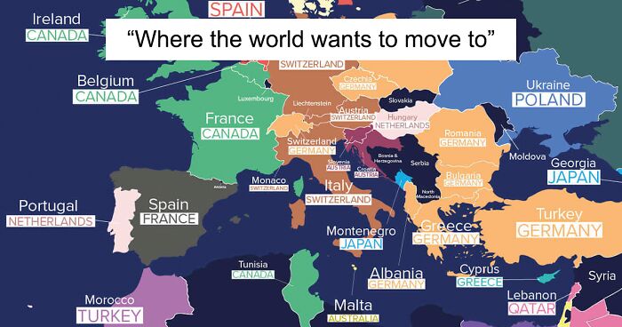 People In This Online Group Are Sharing Maps That Provide A Fresh Perspective On Our World, Here Are 126 Of The Most Interesting Ones (New Pics)