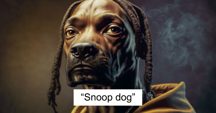 My Attempt Using AI Generator Resulted In Funny Visual Dog Puns (27 Pics)