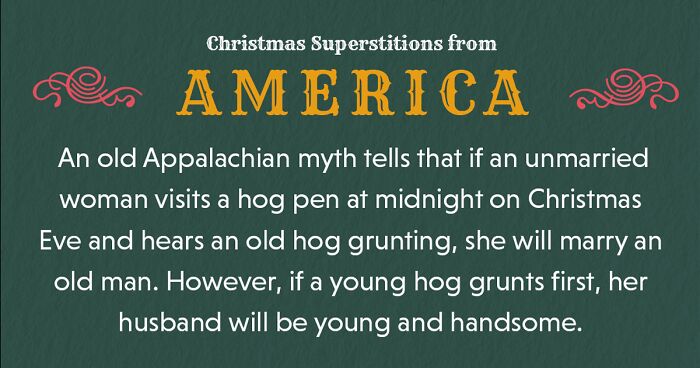 These 12 Ancient Superstitions From Different Parts Of The World Let Us Glimpse At Where Our Christmas Traditions Came From