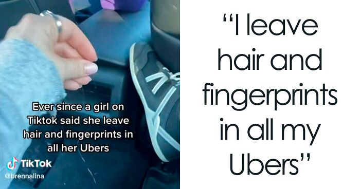 Safety-Conscious Women Are Deliberately Leaving Their Hair And Fingerprints Behind In Ride-Sharing Cars