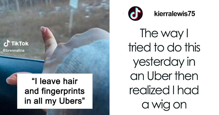 Woman Shares How She Leaves Hair And Fingerprints In Ubers To Be Safe