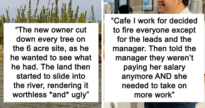 30 Times People Made The Worst Business Decisions Ever, As Shared In This Online Thread