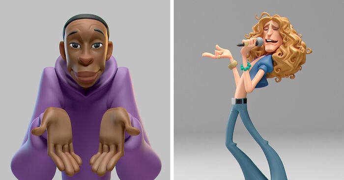 This Artist Creates 3D Caricatures Of Popular Characters And Famous People (47 Pics)