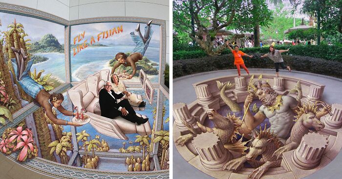 Here Is A Collection Of 57 Mind-Boggling 3D Illusion Art Pieces By Kurt Wenner